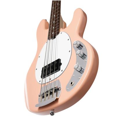 スターリン ミュージックマン スティングレイ Sterling By Musicman SUB STINGRAY RAY4-PBP-J1 プエブロピンク エレキベース ボディトップ画像