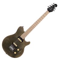 エレキギター スターリン ミュージックマン Sterling By Musicman SUB AXIS FLAME TOP AX3FM-TBK-M1 アクシス トランスブラック