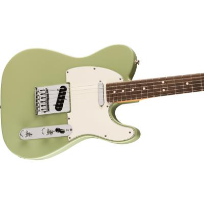 Fender フェンダー Player II Telecaster RW Birch Green エレキギター テレキャスター ボディ斜めアングル画像