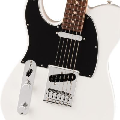 Fender フェンダー Player II Telecaster Left-Handed RW Polar White レフティ エレキギター テレキャスター ボディアップ画像