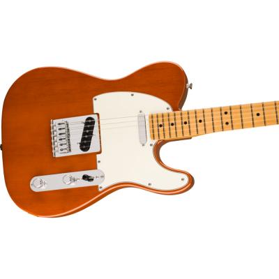 Fender フェンダー Player II Telecaster MN Mocha エレキギター テレキャスター ボディ斜めアングル画像