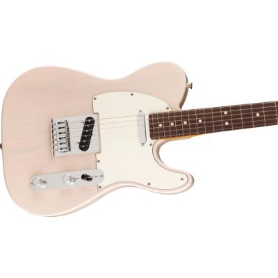 Fender フェンダー Player II Telecaster RW White Blonde エレキギター テレキャスター ボディ斜めアングル画像