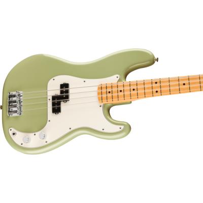 Fender フェンダー Player II Precision Bass MN Birch Green エレキベース プレシジョンベース ボディ斜めアングル画像