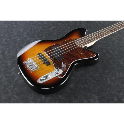 IBANEZ アイバニーズ TMB100-TFB Talman Bass Tri Fade Burst エレキベース ボディ斜めアングル画像