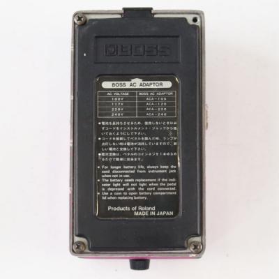 【中古】 フランジャー BOSS BF-2 Flanger Made in Japan Black Label ボス ギターエフェクター 裏面