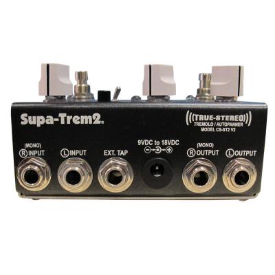 Fulltone フルトーン Supa-Trem2 v2 トレモロ ギターエフェクター in/out側サイド