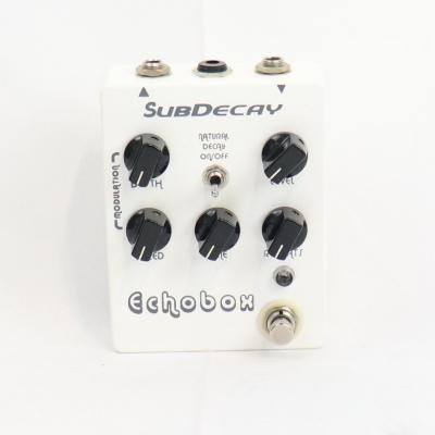 【中古】 エコー エフェクター Subdecay echobox サブディケイ エコーボックス 筐体表面