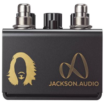 Jackson Audio ASABI オーバードライブ ギターエフェクター ロゴ側サイド