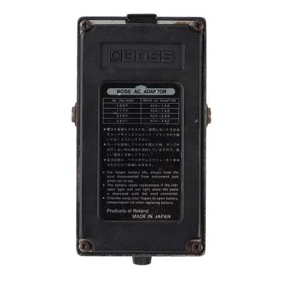 【中古】 ヘビーメタル エフェクター BOSS HM-2 Heavy Metal Made in Japan ディストーション ギターエフェクター 底面