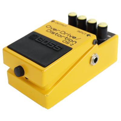 【中古】オーバードライブ ディストーション エフェクター BOSS OS-2 OverDrive Distortion ギターエフェクター 本体画像 斜め R