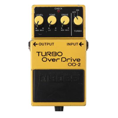 【中古】ターボオーバードライブ エフェクター BOSS OD-2 TURBO OverDrive ボス ギターエフェクター