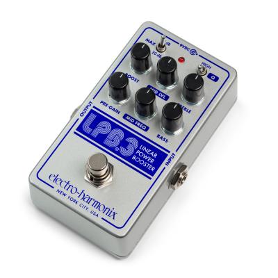 エフェクター ブースター エレハモ ELECTRO-HARMONIX LPB-3 エレクトロハーモニクス LINEAR POWER BOOSTER & EQ 本体画像 斜め R