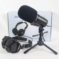 【中古】 マイク ヘッドホン セット ZOOM ZDM-1PMP PODCAST MIC PAC ポッドキャスト用 マイク ヘッドフォン パック