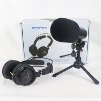 【中古】 マイク ヘッドホン セット ZOOM ZDM-1PMP PODCAST MIC PAC ポッドキャスト用 マイク ヘッドフォン パック