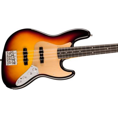 Fender フェンダー American Ultra II Jazz Bass EB Ultraburst エレキベース ジャズベース ボディ斜めアングル画像