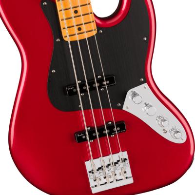 Fender フェンダー American Ultra II Jazz Bass MN Sinister Red エレキベース ジャズベース ボディアップ画像