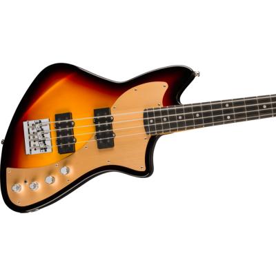 Fender フェンダー American Ultra II Meteora Bass EB Ultraburst エレキベース メテオラベース ボディ斜めアングル画像