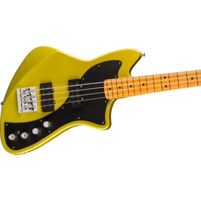 Fender フェンダー American Ultra II Meteora Bass MN Solar Flare エレキベース メテオラベース ボディ斜めアングル画像