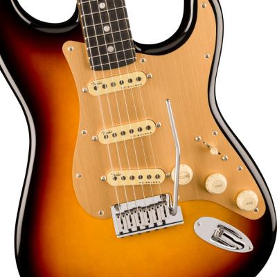 Fender フェンダー American Ultra II Stratocaster EB Ultraburst エレキギター ストラトキャスター ボディアップ画像