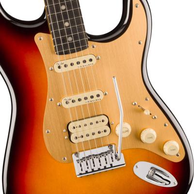 Fender フェンダー American Ultra II Stratocaster HSS EB Ultraburst エレキギター ストラトキャスター ボディアップ画像