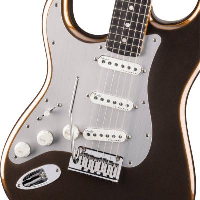 Fender フェンダー American Ultra II Stratocaster Left-Hand EB Texas Tea レフティ エレキギター ストラトキャスター ボディアップ画像