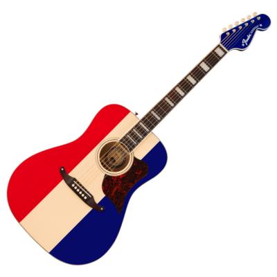 Fender フェンダー Buck Owens Kingman with Case Red White and Blue エレクトリックアコースティックギター