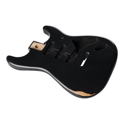 Fender フェンダー Road Worn 50’s Stratocaster SSS Alder Body Black ストラトキャスター ボディ サイド