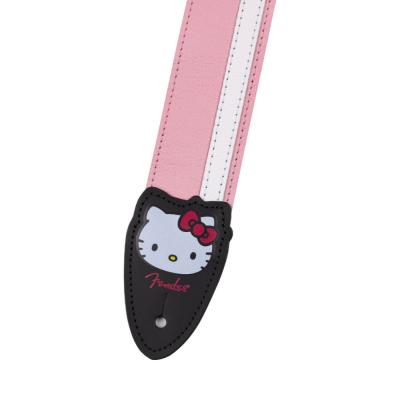 Fender フェンダー Fender x Hello Kitty Leather Strap Pink グラフィック