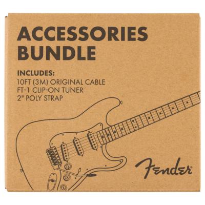 Fender フェンダー Accessories Bundle Pack Cable Tuner Strap アクセサリーセット パッケージ