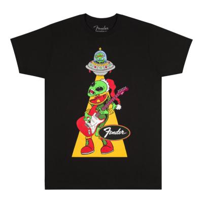 Fender フェンダー Fender Ugly Christmas Tee Alien Blk L Tシャツ