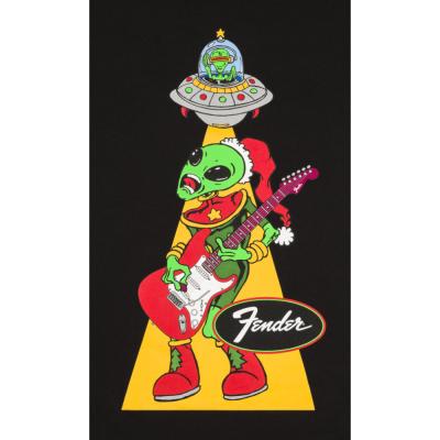 Fender フェンダー Fender Ugly Christmas Tee Alien Blk S Tシャツ プリント