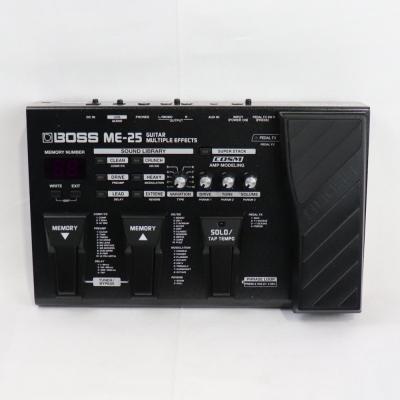 【中古】 ギター用マルチエフェクター BOSS ME-25 ボス マルチエフェクター 正面