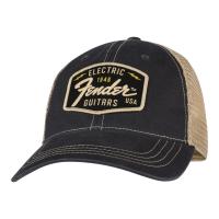 Fender フェンダー Fender Transition Logo Patch Hat Black/Stone One Size