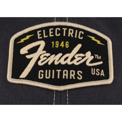 Fender フェンダー Fender Transition Logo Patch Hat Black/Stone One Size ロゴ