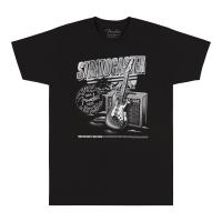 Fender フェンダー Fender Stratocaster 70th Anniversary Tee Black S Tシャツ