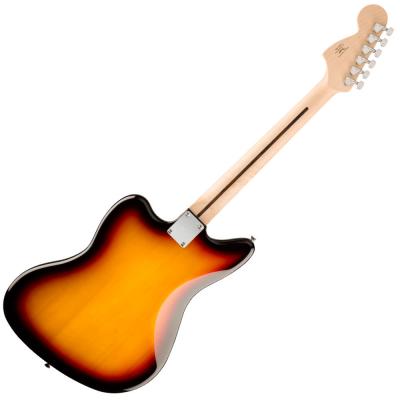 Squier スクワイヤー スクワイア Affinity Series Jaguar Laurel Fingerboard Black Pickguard 3-Color Sunburst エレキギター ボディバック