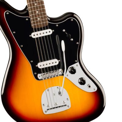 Squier スクワイヤー スクワイア Affinity Series Jaguar Laurel Fingerboard Black Pickguard 3-Color Sunburst エレキギター ボディトップ