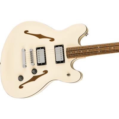 Squier スクワイヤー スクワイア Affinity Series Starcaster Deluxe Laurel Fingerboard Olympic White ボディトップ