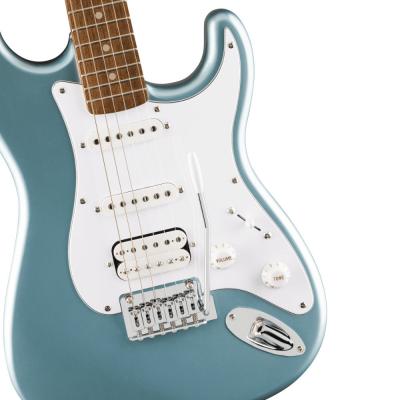 Squier スクワイヤー スクワイア Affinity Series Stratocaster Junior HSS Laurel Fingerboard White Pickguard Ice Blue Metallic エレキギター ボディトップ