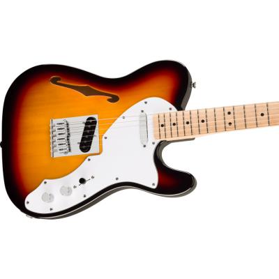 Squier スクワイヤー スクワイア Affinity Series Telecaster Thinline Maple Fingerboard White Pickguard 3-Color Sunburst エレキギター ボディトップ