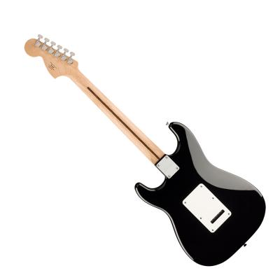 Squier スクワイヤー スクワイア Affinity Series Stratocaster Mustang Micro Pack Black エレキギター ヘッドホンアンプ付きセット 全体像