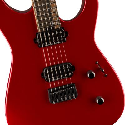 Jackson ジャクソン American Series Virtuoso HT Red Crystal エレキギター ボディアップ画像