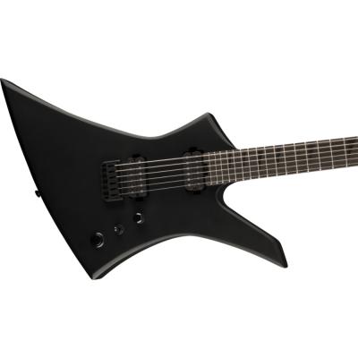 Jackson ジャクソン Pro Plus XT Kelly KE HT6 Baritone Satin Black エレキギター ボディ斜めアングル画像