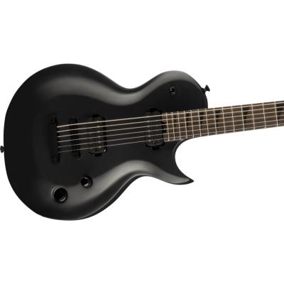 Jackson ジャクソン Pro Plus XT Monarkh SC T6 Baritone Satin Black エレキギター ボディ斜めアングル画像