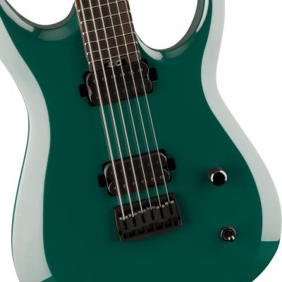 Jackson ジャクソン Pro Series Signature Roman Ibramkhalilov MDK HT6 Baritone EMERALD GREEN エレキギター ボディアップ画像