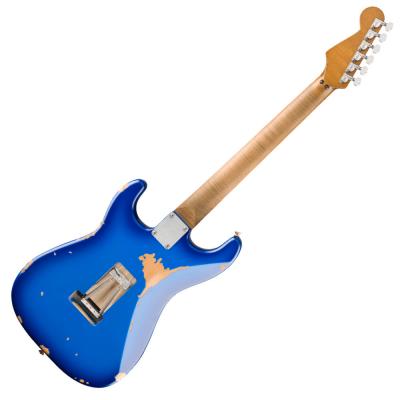 EVH イーブイエイチ EVH Limited Edition Frankenstein Relic Series Blueburst エレキギター ボディバック