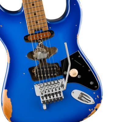 EVH イーブイエイチ EVH Limited Edition Frankenstein Relic Series Blueburst エレキギター トップ