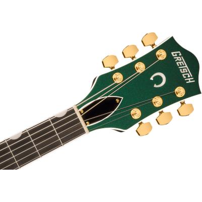 GRETSCH グレッチ Nashville Hollow Body with String-Thru Bigsby and Gold Hardware Ebony Fingerboard Cadillac Green エレキギター ヘッド表