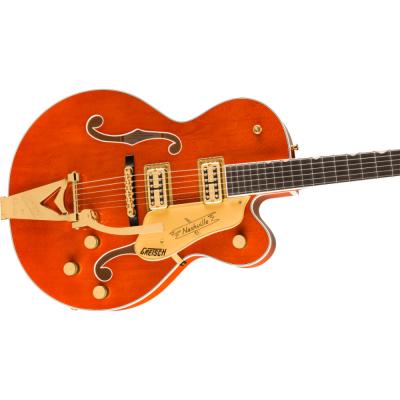 GRETSCH グレッチ Nashville Hollow Body with String-Thru Bigsby and Gold Hardware Ebony Fingerboard Orange Stain エレキギター ボディトップ