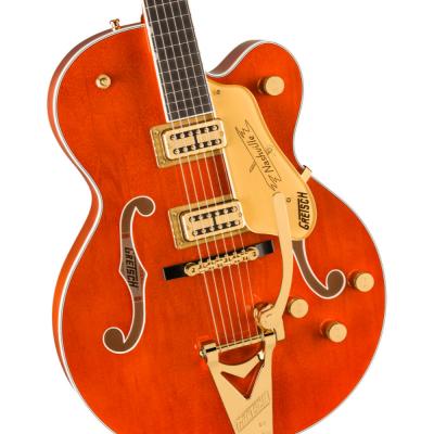 GRETSCH グレッチ Nashville Hollow Body with String-Thru Bigsby and Gold Hardware Ebony Fingerboard Orange Stain エレキギター ボディトップ